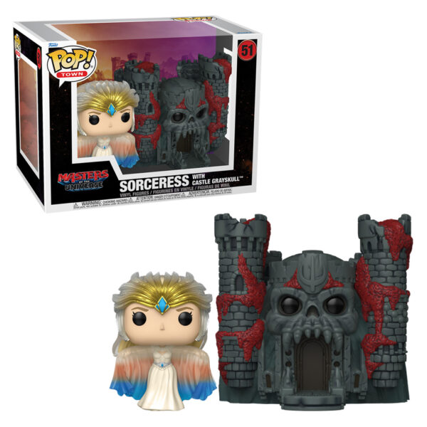 Funko Pop Town Masters Of The Universe - Sorceress With Castle Grayskull 51