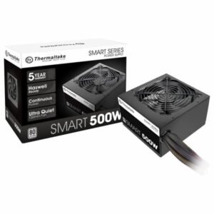 Fuente de Alimentación Thermaltake Smart Series SPD 0500P 500W ATX No Modular 80 Plus White