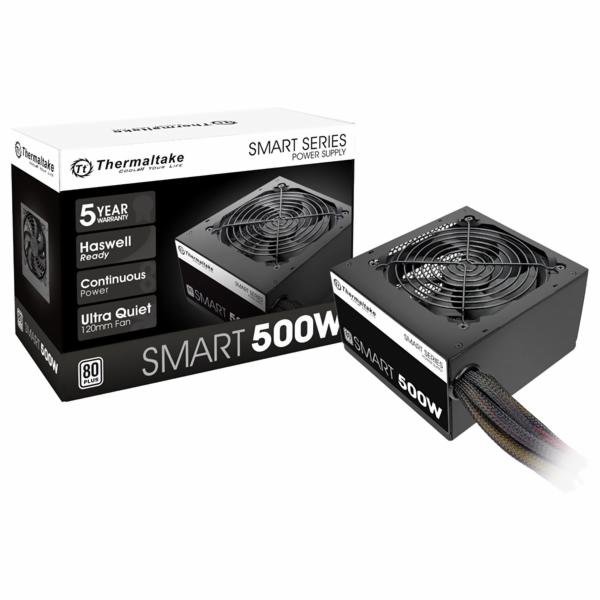 Fuente de Alimentación Thermaltake Smart Series SPD 0500P 500W ATX No Modular 80 Plus White