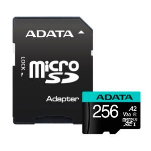 Tarjeta de Memoria SD Adata V30 256GB Clase 10 4K-AUSDX256GUI3V30SA2-RA1
