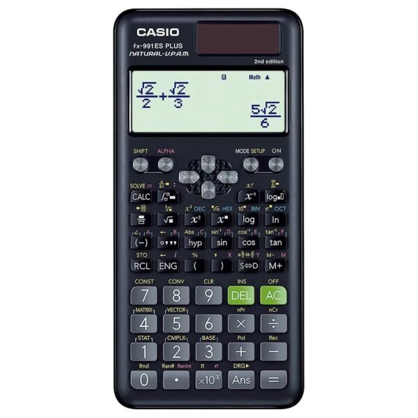 Calculadora Cientifica Casio FX-991ES Plus 2ND Edition - Negro