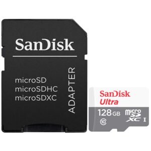 Tarjeta de Memoria MICRO SD Sandisk Ultra 128GB Clase 10
