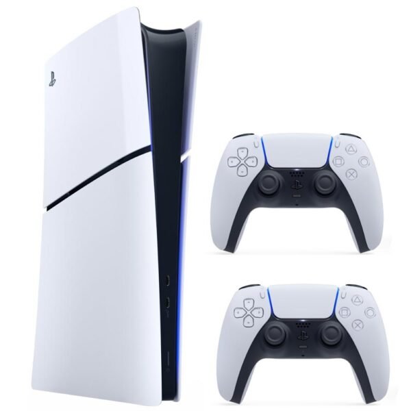 Consola Sony PlayStation 5 Slim CFI-2000 B01 1TB 8K 4K Digital Edición 110V Blanco