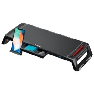 Soporte de Monitor Satellite A-CP61 Stand Multifuncional - Negro