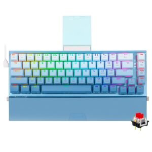 Teclado Gamer Mecánico REDRAGON K641B-Bw-RGB Shaco USB RGB Red Inglés-Azul