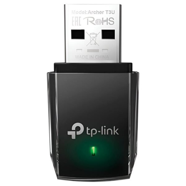 Adaptador WIFI Tp-Link Archer T3U Mini Mu-Mimo USB Dual Band 2.4GHZ 5GHZ-1300MBPS