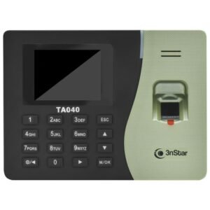 Lector Biométrico Digital 3NSTAR TA040-NEGRO Dorado