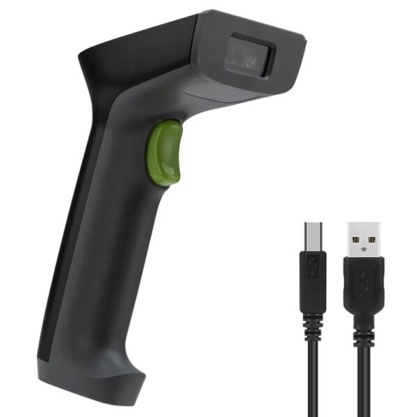 Lector de Código de Barras Zkteco ZKB101S 1D USB-Negro