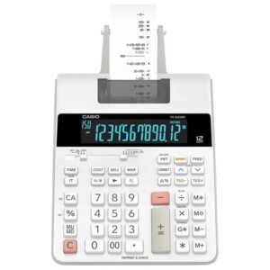 Calculadora con Bobina Casio FR-2650RC 12 Digitos Bivolt - Blanco
