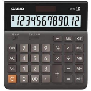 Calculadora Casio DH-12-BK 12 Digitos - Negro