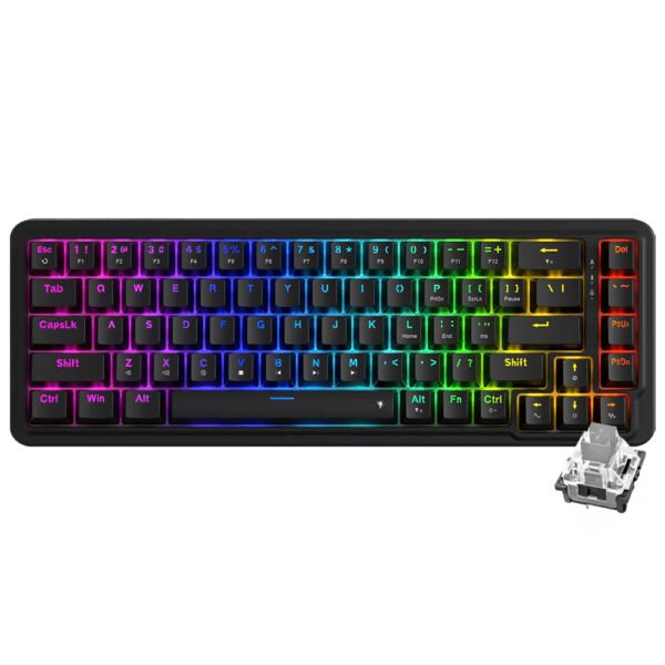 Teclado Gamer Mecánico REDRAGON K709-RGB Nova USB RGB Inglés-Negro