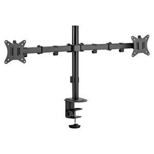 Soporte de Monitor Ftx FTX66-C024 17" a 32" 9K Duplo Articulado - Negro