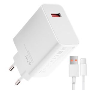Cargador Enchufe Xiaomi DY-12-EH USB 67W-BLANCO + Cable TYPE-C USB