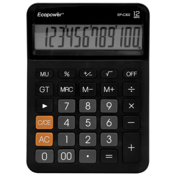 Calculadora EP-C302 12 Digitos - Negro
