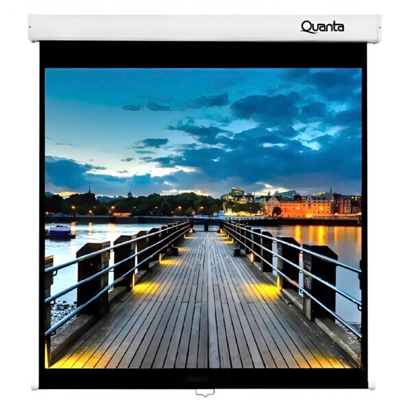 Pantalla para Proyector Quanta QTTLM100I 100"-Blanco