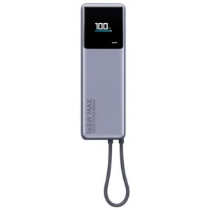 Cargador Portátil Xiaomi PB1165MI 10000MAH USB-C 165W-GRIS