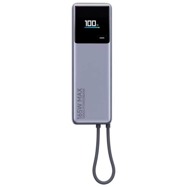 Cargador Portátil Xiaomi PB1165MI 10000MAH USB-C 165W-GRIS