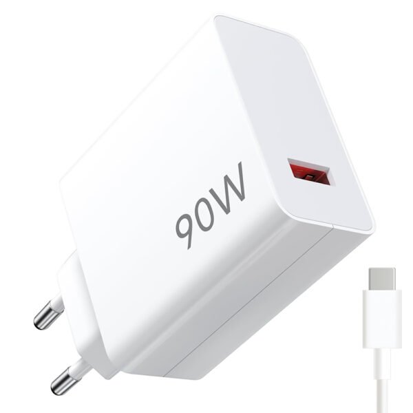 Cargador Enchufe Xiaomi MDY-15-EK USB 90W-BLANCO + Cable USB USB-C