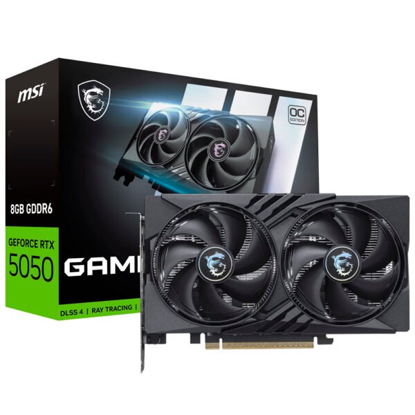 Tarjeta Gráfica MSI Gaming OC 8 GB GeForce RTX 5050 GDDR6-912-V538-009