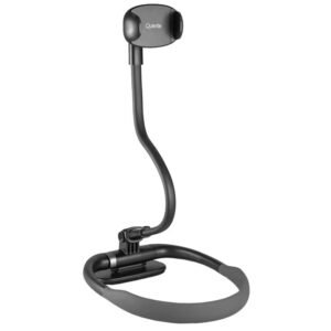 Soporte de Celular Quanta QTSCM360 Cuello - Negro
