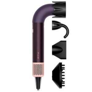 Secador de Cabello Ftx Supersonic X 1700W 220V-GRIS Morado