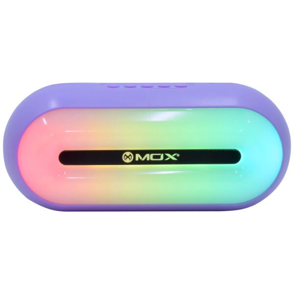 Parlante Mox MO-MS15 Bluetooth USB FM-Morado