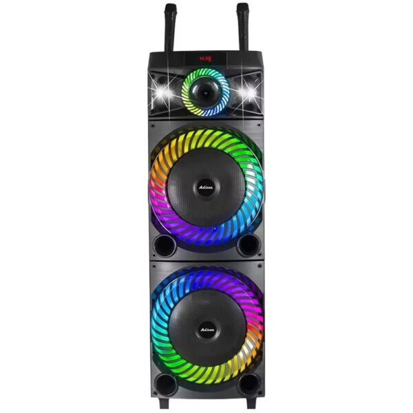 Parlante Ailiang UF-A1213K 12" Bluetooth LED AUX USB FM Tf - Negro