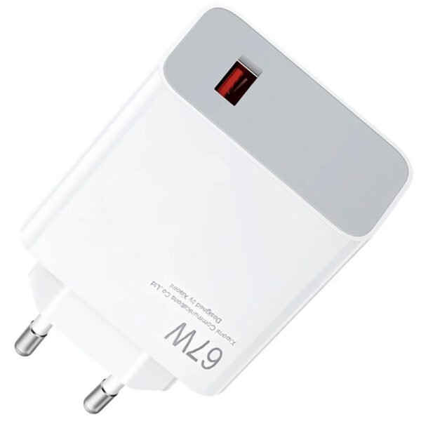 Cargador Enchufe Xiaomi Yxm 25-11 USB 67W-BLANCO