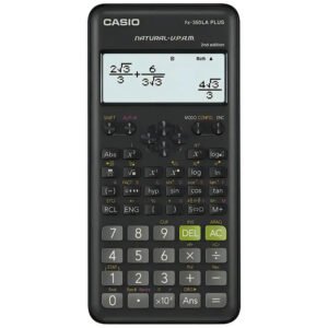 Calculadora Científica Casio FX-350LA Plus 2ND Edition - Negro