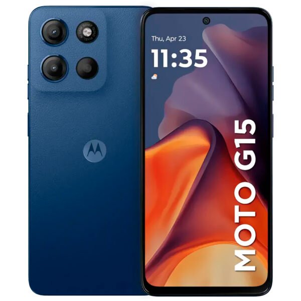Celular Motorola G15 XT2521-2 4GB de RAM / 512GB / Pantalla 6.72" / Dual SIM LTE-Azul