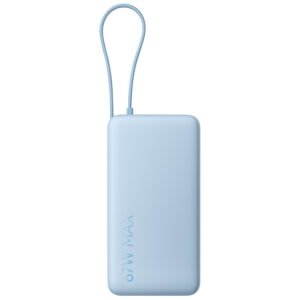Cargador Portátil Xiaomi PB2067 20000MAH USB USB-C 67W-ICE Azul (BHR08O8GL)
