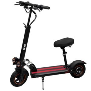 Patineta Eléctrica con Asiento Hye S12 Pro 10"-Negro