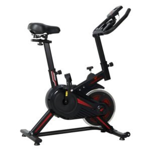 Bicicleta Spinning Mecánica Wonderfit Go WSB04HBTA-VM-ROJO