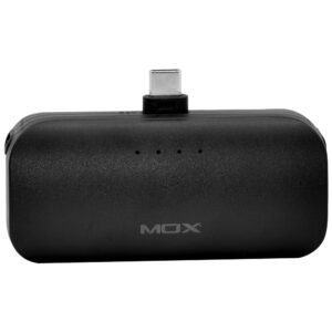 Cargador Portátil Mox MO-PB505 5000MAH 12W USB-C-Negro