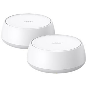 Router TP-LINK Deco BE22 Whole Home Mesh BE3600 Doble Banda 2.4GHZ 5GHZ WI-FI 7-BLANCO (KIT CON 2)