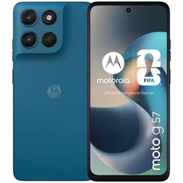 Celular Motorola G57 XT2537-2 8GB de RAM / 256GB / Pantalla 6.72" / Dual SIM LTE-Pantone Corsair Verde