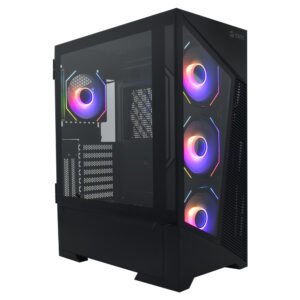 Gabinete Gamer Teros TE-1330G Vidro NEGRO-4 Cooler RGB