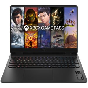 Notebook Gamer HP Omen 16-AP1003DX AMD Ryzen 7 8745HX Pantalla OLED Uwva 16.0" 16GB RAM 512GB SSD Windows 11 Home GeForce RTX5060 8GB-NEGRO (Inglés)