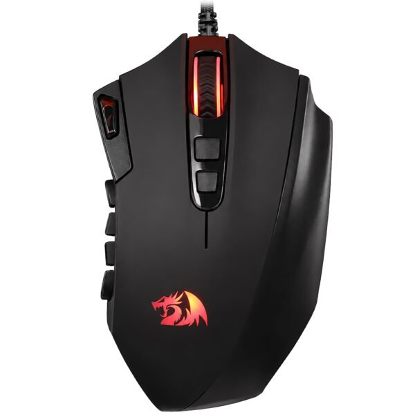 Mouse Gamer Redragon M921-RGB Azzinoth USB / RGB-Negro