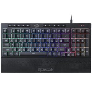Teclado Gamer REDRAGON K515-RGB Shiva 98 Ingles Negro
