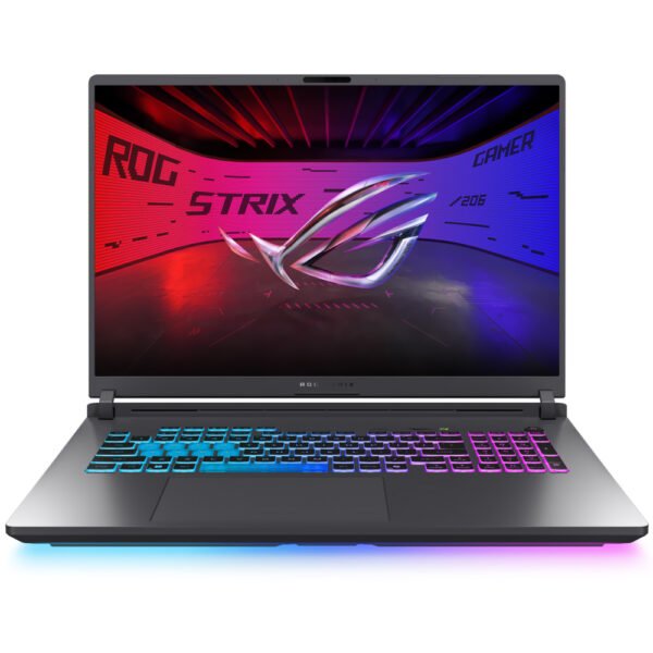 Notebook Asus Gaming ROG Strix G G815LM-IS96 Core Ultra 9 275HX 2.7GHZ 32GB 1Tb SSD 18.0"WQXGA 240HZ Vga RTX5060 8GB W11 Inglés Eclipse Gris 90NR0LP1-M000A0