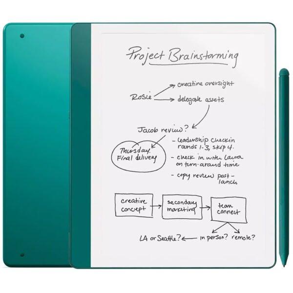 E-BOOK Amazon Kindle Scribe Premium Pen WI-FI / 64GB Pantalla 10.2" / 300PPI-METALLIC Jade (688292)