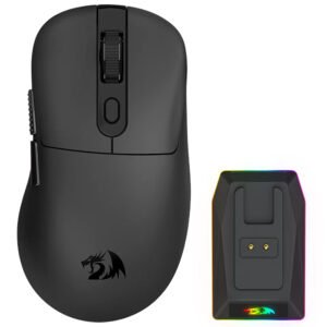 Mouse Gamer Redragon M998-STD-1K Ebony Standard Wireless / RGB-Negro