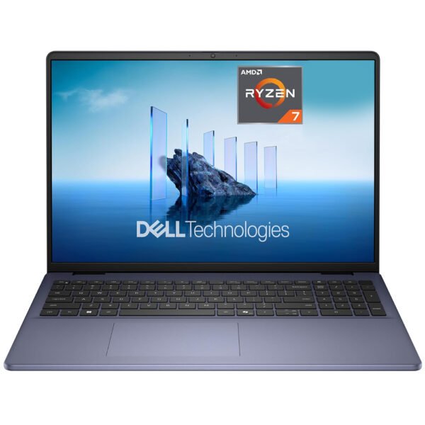Notebook Dell 16 LDC16256-A049IND-PUS AMD Ryzen 7 250 Pantalla Full Hd+ 16" 16GB RAM 1Tb SSD Windows 11-MIDNIGHT Azul (Inglés)