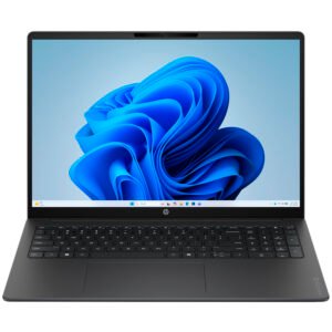 Notebook HP Omnibook 3 16-BU0007DX Intel Core Ultra 7 255U Pantalla Touch 2K 16.0" 16GB RAM 512GB SSD Windows 11-NEGRO (Inglés)