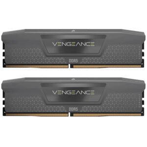 Memoria RAM CORSAIR VENGEANCE DDR5 64GB (2X32GB) 5600MHZ Gris (CMK64GX5M2D5600Z40)