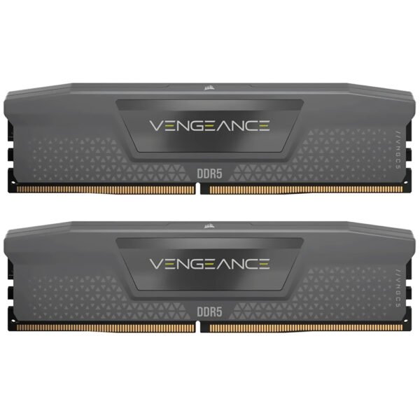 Memoria RAM CORSAIR VENGEANCE DDR5 64GB (2X32GB) 5600MHZ Gris (CMK64GX5M2D5600Z40)