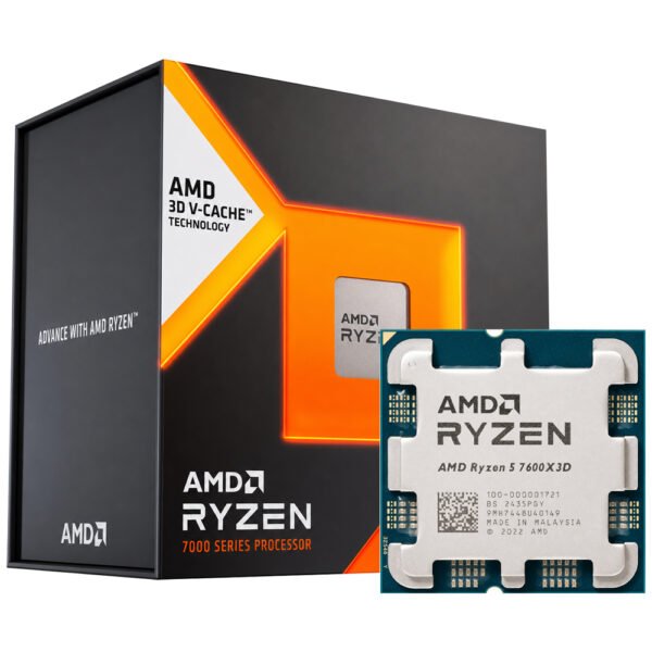 Procesador AMD RYZEN 5 7600X3D Socket AM5 4.1GHZ 102MB