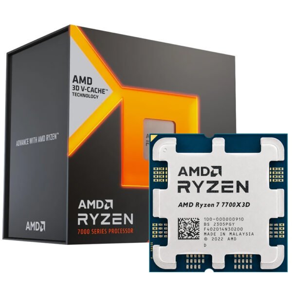 Procesador AMD RYZEN 7 7700X3D Socket AM5 4.0GHZ 104MB