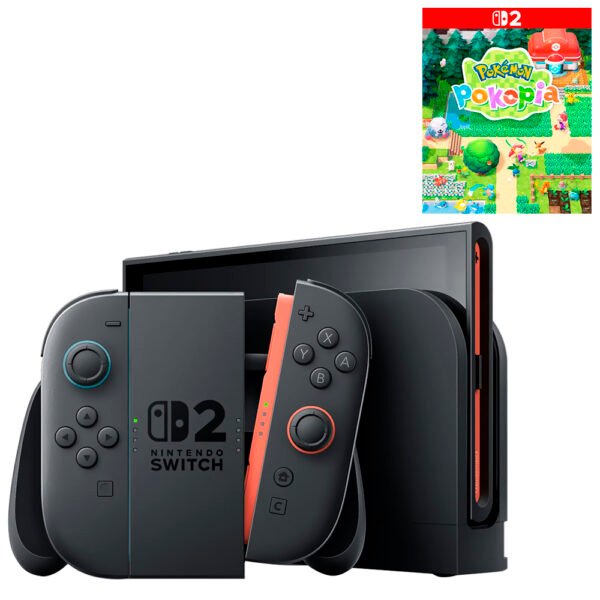 Consola Nintendo Switch 2 256GB Negro + Juego Pokémon Pokopia (BEE-S-KB64A) (U6G)